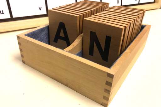 Magnetic Capital letters
